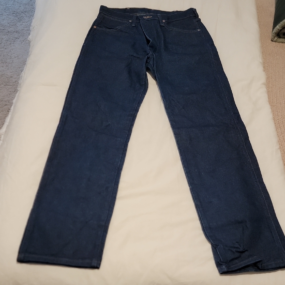 Wrangler Dark Blue Denim Jeans